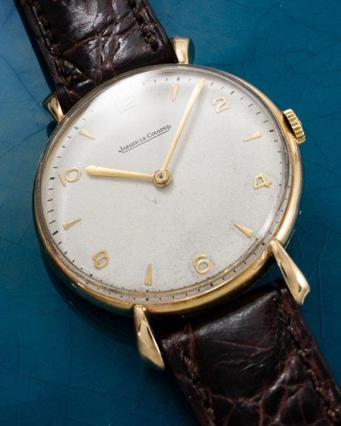 Jaeger-LeCoultre - Calatrava Vintage Solid 9k Yellow Gold(c., Handtassen en Accessoires, Horloges | Heren