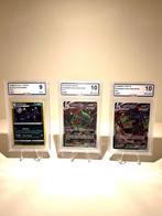 Pokémon - 3 Graded card - EVOLVING SKIES - Rayquaza, Umbreon