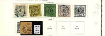Württemberg 1851 - COTE +4500 - Allemagne/Etat Wurtemberg,