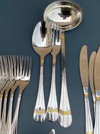 Inoxpran - Bestekset voor 12 personen (39) - Staal, Verguld