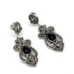 Zilver, 925 Sterling Zilver Natuurlijke Amethist & Marcasite