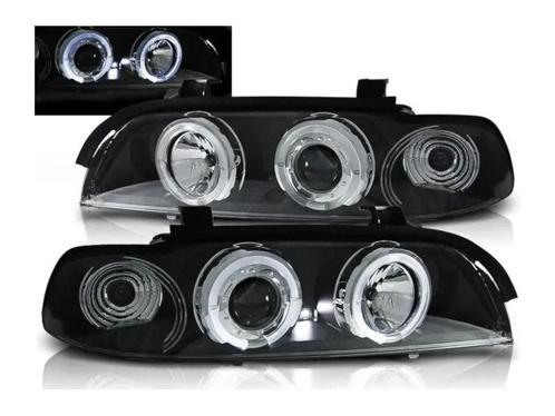 Angel Eyes koplampen Black geschikt voor BMW E39, Auto-onderdelen, Verlichting, Nieuw, BMW, Verzenden