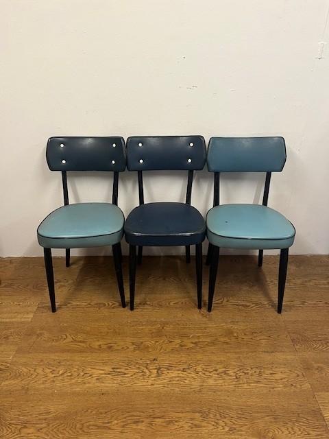 Gebruikte Set Vintage Stoel - S3925- Vintage/Café, Huis en Inrichting, Stoelen, Ophalen