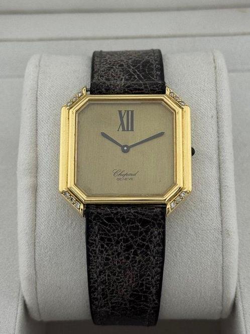 Chopard - Genève Step Case - 2147 - Heren - 1980-1989, Handtassen en Accessoires, Horloges | Heren