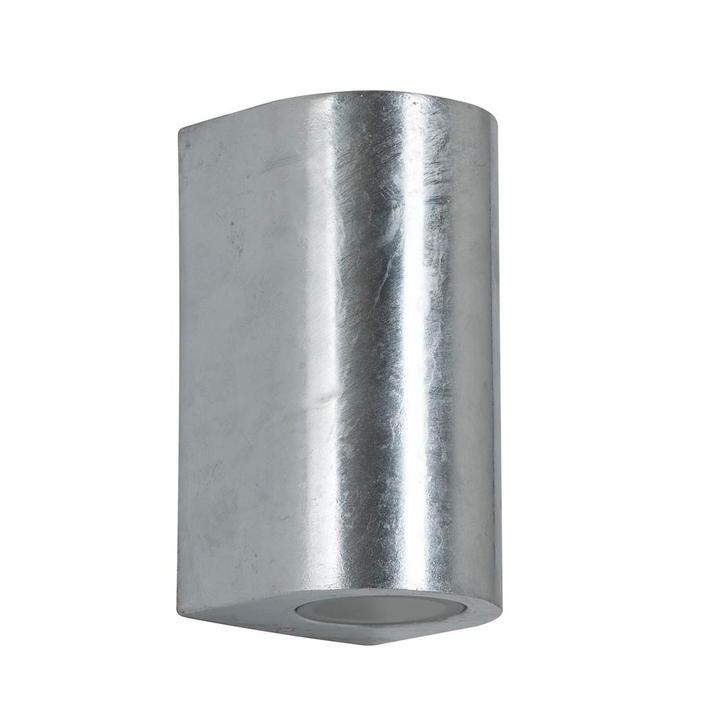 Wandverlichting modern Big Noa Up en Down Muurlamp Zink, Tuin en Terras, Buitenverlichting, Verzenden