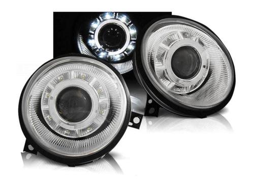 Daylight Chrome koplampen geschikt voor VW Lupo, Auto-onderdelen, Verlichting, Nieuw, Volkswagen, Verzenden