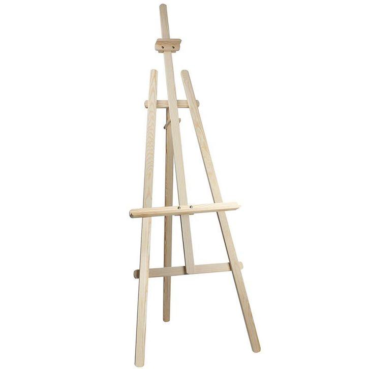 Schildersezel Blank Ongelakt 154 cm, Huis en Inrichting, Woonaccessoires | Lijsten, Verzenden