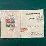 Duitse Rijk 1930 - iPOSTA-blok met afzegging van de, Postzegels en Munten, Gestempeld