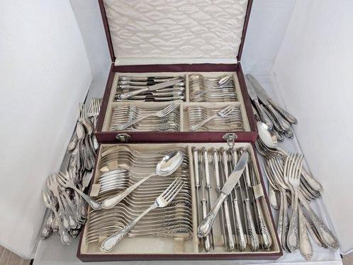 Solingen Silber 100 - Ménagère (140) - 20 personnes - Louis, Antiek en Kunst, Antiek | Meubels | Tafels