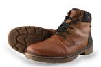 Rieker Veterboots in maat 42 Cognac | 5% extra korting, Kleding | Heren, Schoenen, Overige kleuren, Verzenden, Boots, Zo goed als nieuw