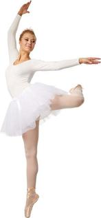 2dekans | dressforfun - Tutu wit S/M - verkleedkleding, Ophalen of Verzenden, Nieuw