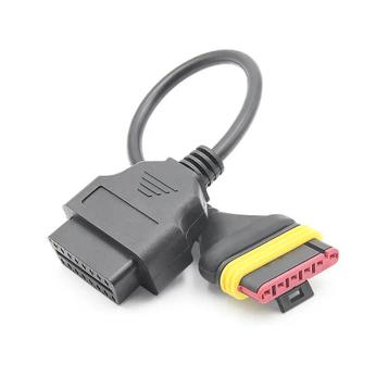 Benelli 6 Pins OBD - 16 Pins OBD2 Verloopkabel Motorfiets beschikbaar voor biedingen