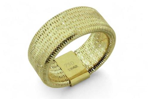 Zonder Minimumprijs - Ring - 18 karaat Geel goud, Handtassen en Accessoires, Ringen