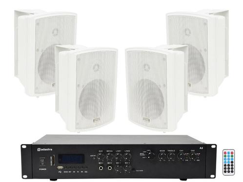 Adastra A2-5M Opbouw Speakers + Multimedia Versterker 500W, TV, Hi-fi & Vidéo, Enceintes