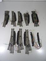 Roco H0 - Modeltreinsporen (10) - 8 elektrische wissels en 2, Hobby en Vrije tijd, Modeltreinen | H0, Nieuw