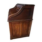 Bureau cylindre - Bois - bureau belge antique, Antiek en Kunst
