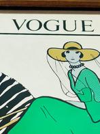 Spiegel- Art Deco - Glas, Hout - Vogue reclame spiegel