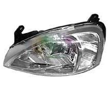 OPEL CORSA C, 2003-2006 - KOPLAMP, DEPO, H7 + H7, elektr..., Autos : Pièces & Accessoires, Autres pièces automobiles, Envoi