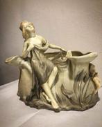F.Otto - Tuinman/beeldhouwwerk (1), Antiquités & Art, Antiquités | Verre & Cristal