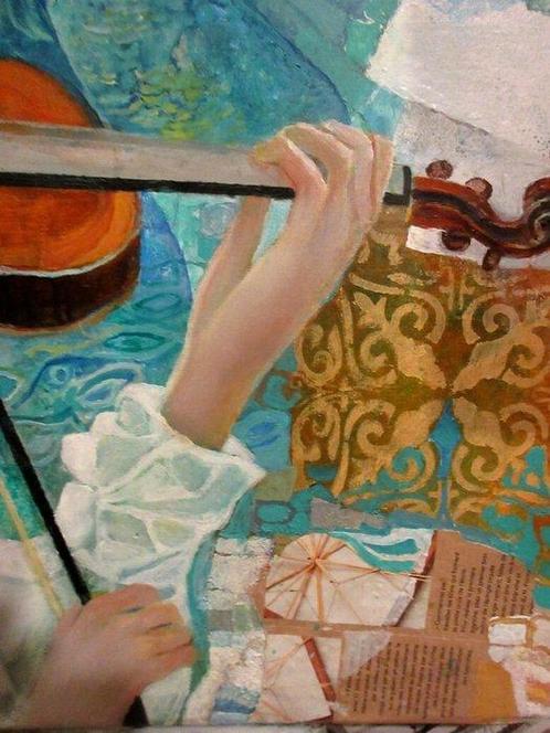 Dugourd Pascal - Requiem, Antiek en Kunst, Kunst | Schilderijen | Modern