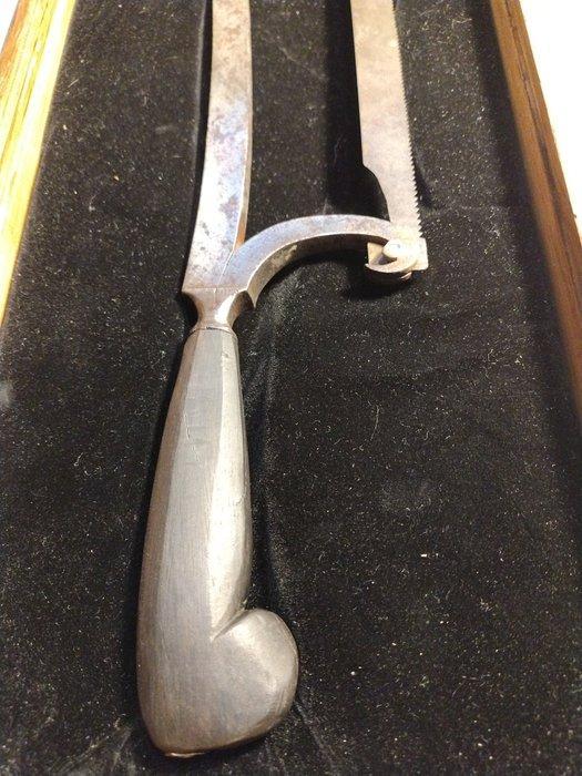 Instrument médical - Bois d’ébène - Scies d’amputation, Antiquités & Art, Antiquités | Assiettes décoratives & Carrelages