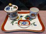 Limoges - Plateau de service (4) - Porcelaine - Vintage