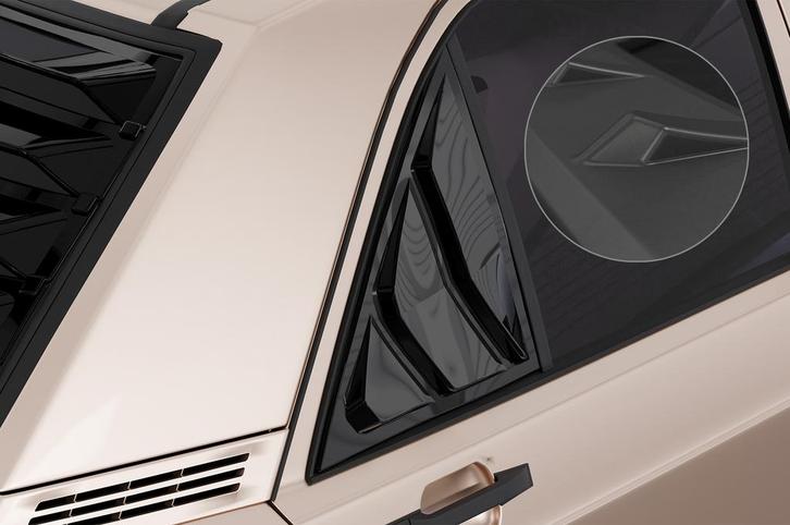 Zijruitbekleding met ABE voor Mercedes Benz W201 / 190 berli, Auto-onderdelen, Carrosserie, Nieuw, Verzenden