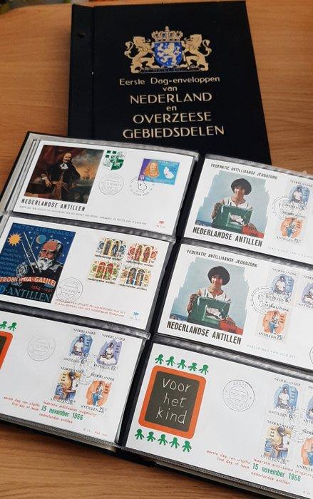 Overzeese Rijksdelen 1957/1981 - FDCs Ned. Antillen -, Postzegels en Munten, Postzegels | Nederland