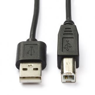 USB A naar USB B kabel | 3 meter | USB 2.0 (100% koper), Computers en Software, Pc- en Netwerkkabels, Verzenden