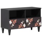 vidaXL Opbergkasten Multikleur 70 x 33,5 x 46 cm Massief, Verzenden, Nieuw