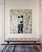 Timo Wedell - Gold Kiss Like Banksy - XL · No Reserve, Antiek en Kunst