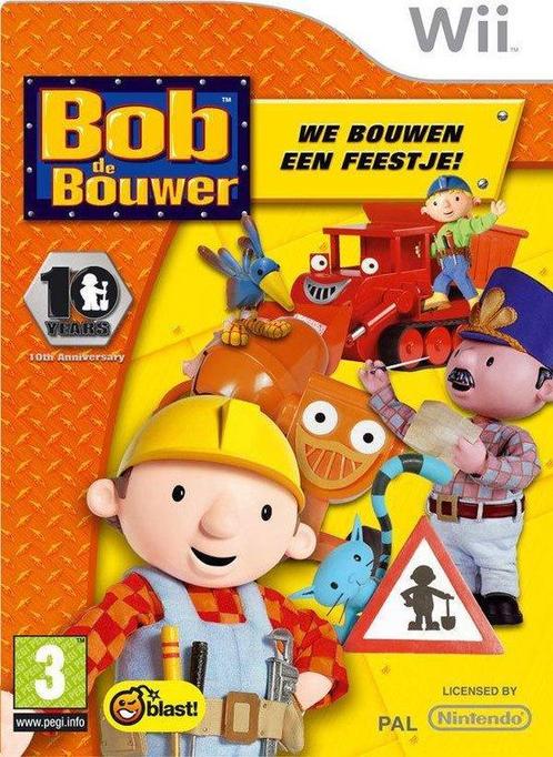 Bob de Bouwer We Bouwen een Feestje! (Wii Games), Consoles de jeu & Jeux vidéo, Jeux | Nintendo Wii, Enlèvement ou Envoi