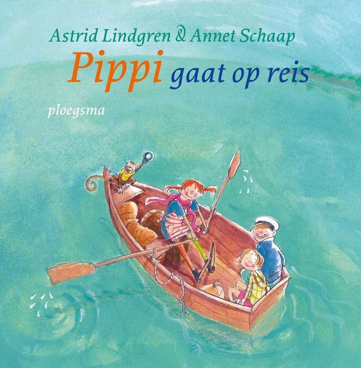 Pippi gaat op reis / Ploegsma kinder- & jeugdboeken, Boeken, Prentenboeken en Plaatjesalbums, Zo goed als nieuw, Verzenden