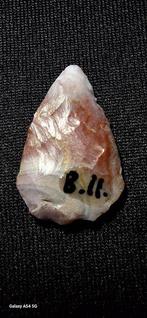 Paleolithisch Jasper Magnifieke mini Biface Mousterien,