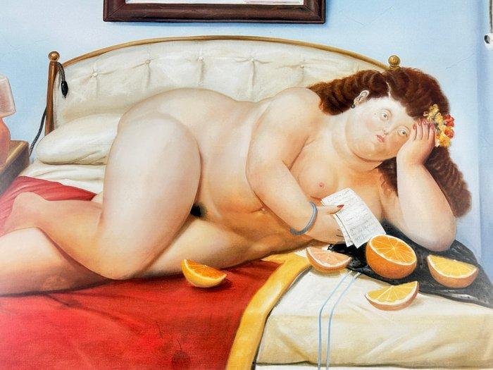 Fernando Botero - La Lettera (1976), Antiek en Kunst, Kunst | Tekeningen en Fotografie