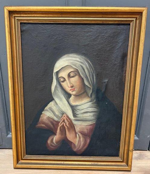 Spaanse school (XVIII) - Virgen Dolorosa, Antiek en Kunst, Kunst | Schilderijen | Klassiek