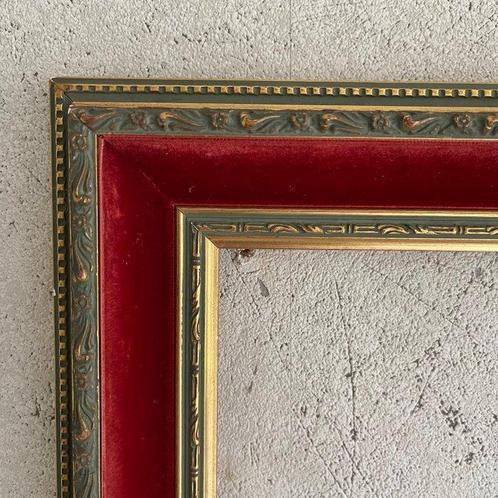 Lijst - Hout - Verguld Schilderij Kader, Antiek en Kunst, Curiosa en Brocante