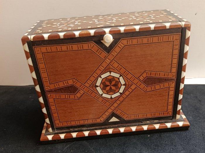 Kist - Hout, Been, Antiquités & Art, Curiosités & Brocante