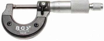 Bgs Technic Micrometer in schaalverdeling van hout 0,01 mm 0, Verzenden