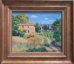 Emile Colinus XXe - Le mas provençal, Antiek en Kunst, Kunst | Schilderijen | Klassiek