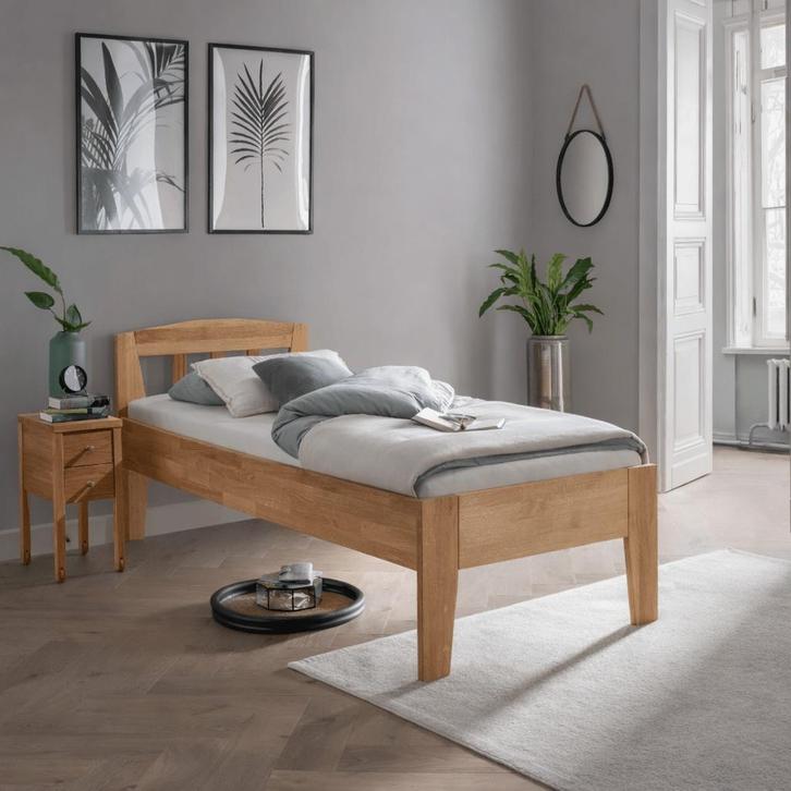 Forestales Chicago I Massief Houten Ledikant - 100 x 210, Huis en Inrichting, Slaapkamer | Bedden