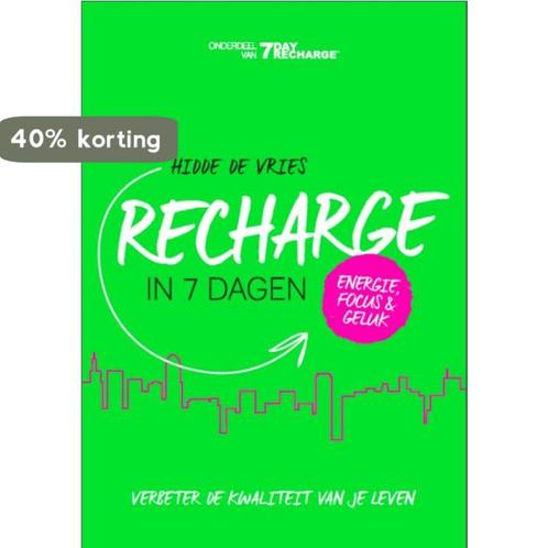 Recharge in 7 dagen 9789082034714 Hidde de Vries, Boeken, Gezondheid, Dieet en Voeding, Zo goed als nieuw, Verzenden