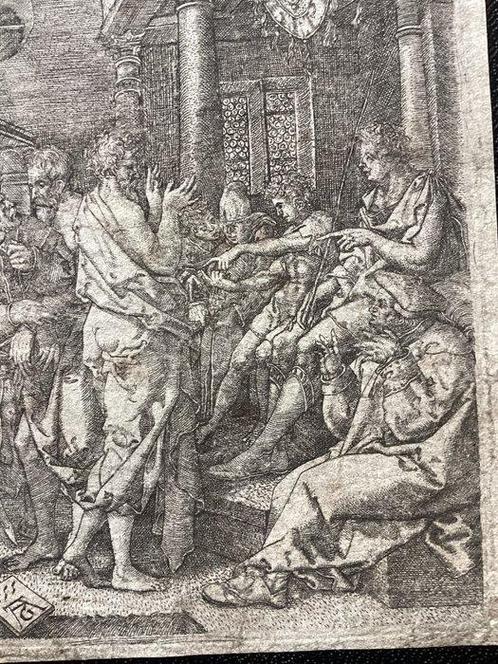 Heinrich Aldegrever (1501/2-1555/61) - Daniel examining the, Antiek en Kunst, Antiek | Overige Antiek