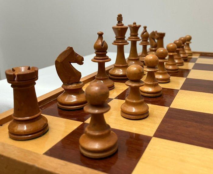 Schaakspel - Staunton - Hout, Antiek en Kunst, Curiosa en Brocante