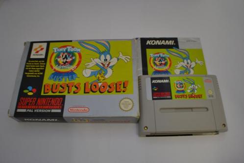 Tiny Toon Adventures Buster Busts Loose (SNES NOE CIB), Games en Spelcomputers, Games | Nintendo Super NES
