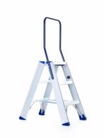 Eurostairs Dubbel Oploopbare Trap – 2 t/m 12 Treden, Doe-het-zelf en Bouw, Ladders en Trappen, Verzenden, Nieuw, Trap, 2 tot 4 meter