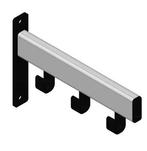 Pro-Line wandgarderobe 3 hangers, Huis en Inrichting, Woonaccessoires | Kapstokken, Nieuw, Overige materialen