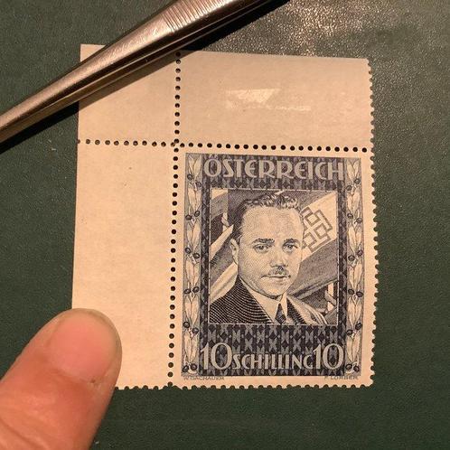 Oostenrijk 1936 - DolfuB met goede centrering en randstrook, Postzegels en Munten, Postzegels | Europa | Oostenrijk