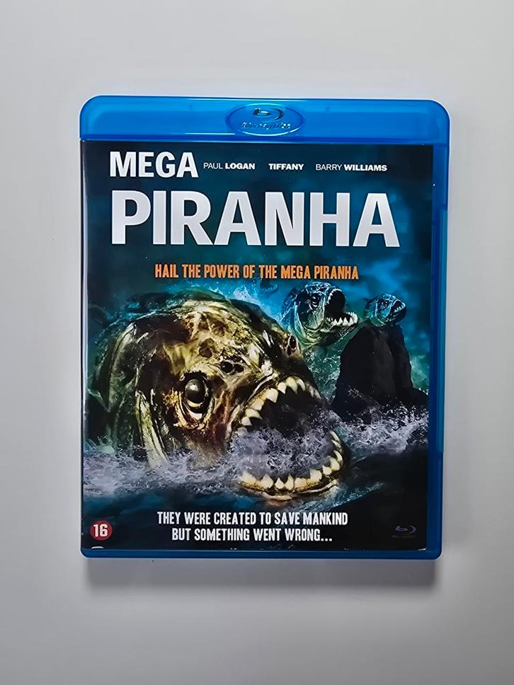 MEGA PIRANHA (BLURAY), Cd's en Dvd's, Blu-ray, Gebruikt