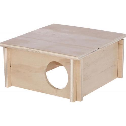 Hamsterhuis natural 20 x 20 x 10 cm - kerbl, Dieren en Toebehoren, Knaagdieren en Konijnen | Toebehoren, Nieuw
